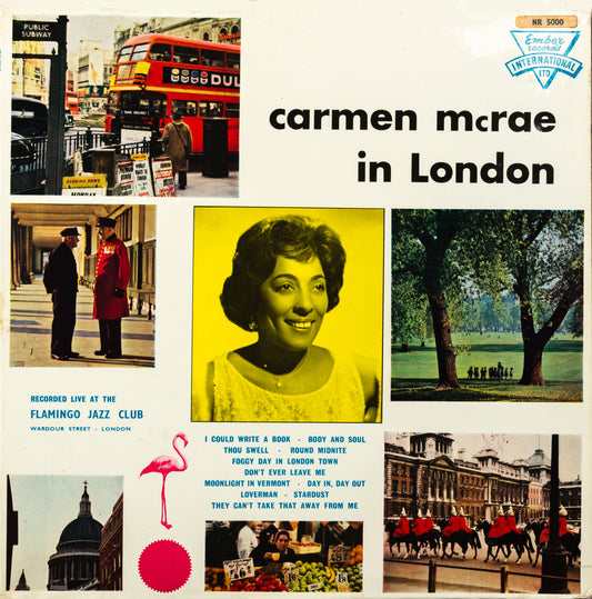Carmen McRae à Londres - 'Live at the Flamingo'