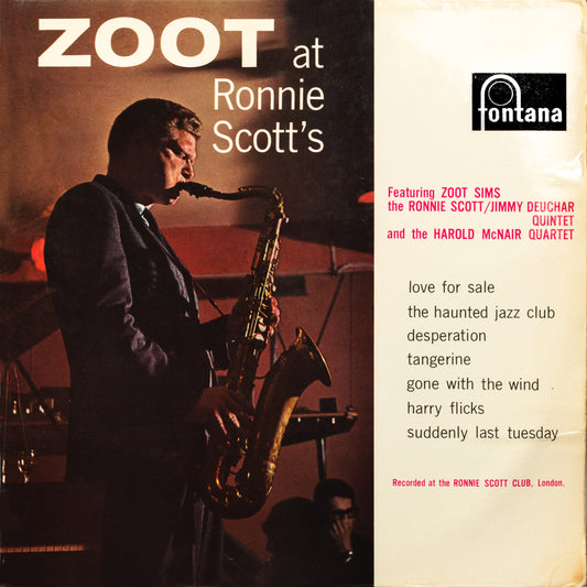Zoot at Ronnie Scott's